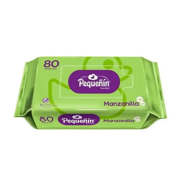Pañitos Humedos Pequeñin Manzanilla