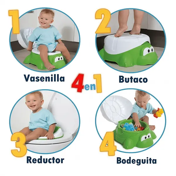 Mica Tortuga 4 En 1