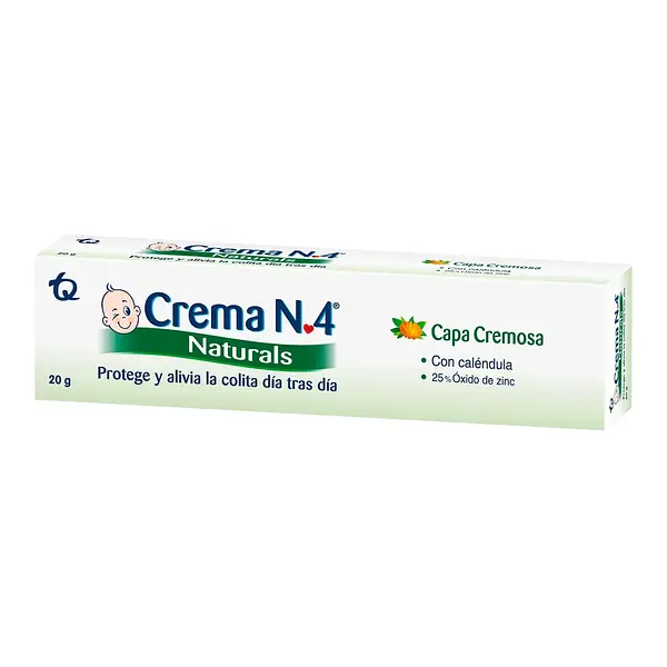 Crema #4 Antipañalitis Natural Calendula