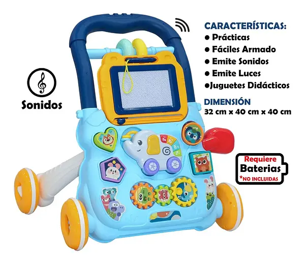 Andadera 2 En 1 Ref.He0811